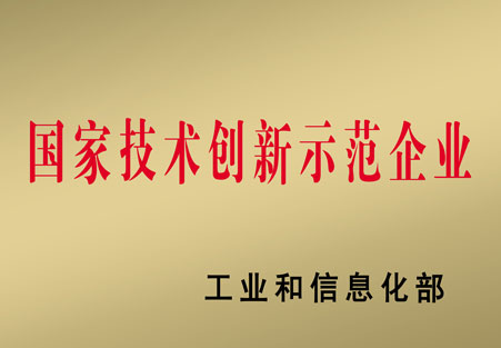 國家技術創新示范企業